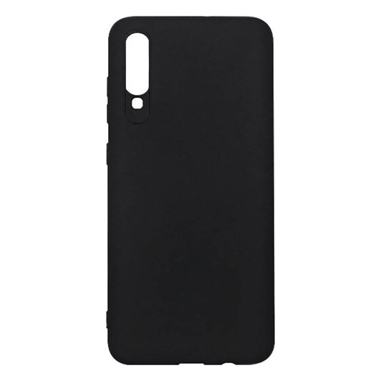 Capa de Silicone Macio para Samsung Galaxy A70 Preto